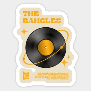 The bangles Sticker